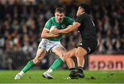 2 July 2022; Garry Ringrose of Ireland is tackled by Rieko Ioane of New Zealand during the Steinlager Series match between the New Zealand and Ireland at Eden Park in Auckland, New Zealand. Photo by Brendan Moran/Sportsfile