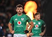 2 July 2022; Hugo Keenan of Ireland after his side's defeat in the Steinlager Series match between the New Zealand and Ireland at Eden Park in Auckland, New Zealand. Photo by Brendan Moran/Sportsfile