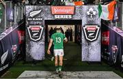 2 July 2022; Garry Ringrose of Ireland returns to the dressing room after his side's defeat in the Steinlager Series match between the New Zealand and Ireland at Eden Park in Auckland, New Zealand. Photo by Brendan Moran/Sportsfile