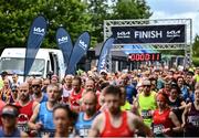 2 July 2022; A general view of runners as they start the Kia Race Series Roscommon 10 Mile race in Roscommon Town. Photo by David Fitzgerald/Sportsfile