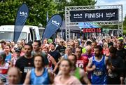 2 July 2022; A general view of runners as they start the Kia Race Series Roscommon 10 Mile race in Roscommon Town. Photo by David Fitzgerald/Sportsfile