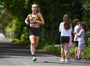 2 July 2022; Niamh Moore of Leevale AC during the Kia Race Series Roscommon 10 Mile race in Roscommon Town. Photo by David Fitzgerald/Sportsfile