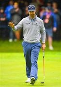 2 July 2022; Jorge Campillo of Spain celebrates a birdie putt on the 3rd green during day three of the Horizon Irish Open Golf Championship at Mount Juliet Golf Club in Thomastown, Kilkenny. Photo by Eóin Noonan/Sportsfile