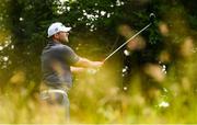 2 July 2022; Jack Senior of England watches his tee shot on the 11th hole during day three of the Horizon Irish Open Golf Championship at Mount Juliet Golf Club in Thomastown, Kilkenny. Photo by Eóin Noonan/Sportsfile