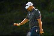 2 July 2022; Jack Senior of England reacts to making a putt on the 16th green during day three of the Horizon Irish Open Golf Championship at Mount Juliet Golf Club in Thomastown, Kilkenny. Photo by Eóin Noonan/Sportsfile