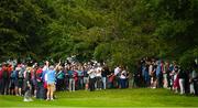 2 July 2022; Seamus Power of Ireland plays his second shot from the rough on the 15th hole during day three of the Horizon Irish Open Golf Championship at Mount Juliet Golf Club in Thomastown, Kilkenny. Photo by Eóin Noonan/Sportsfile