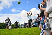 2 July 2022; Seamus Power of Ireland plays his second shot from the rough on the 13th hole during day three of the Horizon Irish Open Golf Championship at Mount Juliet Golf Club in Thomastown, Kilkenny. Photo by Eóin Noonan/Sportsfile