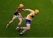 2 July 2022; David Fitzgerald of Clare in action against Richie Reid of Kilkenny during the GAA Hurling All-Ireland Senior Championship Semi-Final match between Kilkenny and Clare at Croke Park in Dublin. Photo by Daire Brennan/Sportsfile