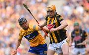 2 July 2022; Richie Reid of Kilkenny in action against David Reidy of Clare during the GAA Hurling All-Ireland Senior Championship Semi-Final match between Kilkenny and Clare at Croke Park in Dublin. Photo by Ramsey Cardy/Sportsfile