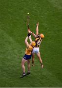2 July 2022; Richie Reid of Kilkenny in action against David Fitzgerald of Clare during the GAA Hurling All-Ireland Senior Championship Semi-Final match between Kilkenny and Clare at Croke Park in Dublin. Photo by Daire Brennan/Sportsfile