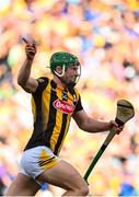 2 July 2022; Martin Keoghan of Kilkenny celebrates after scoring his side's first goal during the GAA Hurling All-Ireland Senior Championship Semi-Final match between Kilkenny and Clare at Croke Park in Dublin. Photo by Harry Murphy/Sportsfile