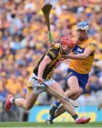 2 July 2022; Adrian Mullen of Kilkenny in action against Diarmuid Ryan of Clare during the GAA Hurling All-Ireland Senior Championship Semi-Final match between Kilkenny and Clare at Croke Park in Dublin. Photo by Ramsey Cardy/Sportsfile