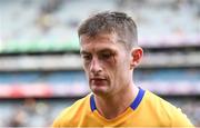 2 July 2022; Conor Cleary of Clare after his side's defeat in the GAA Hurling All-Ireland Senior Championship Semi-Final match between Kilkenny and Clare at Croke Park in Dublin. Photo by Harry Murphy/Sportsfile