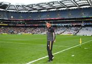 2 July 2022; Kilkenny manager Brian Cody reacts at the full-time whistle after the GAA Hurling All-Ireland Senior Championship Semi-Final match between Kilkenny and Clare at Croke Park in Dublin. Photo by Harry Murphy/Sportsfile
