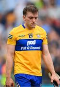 2 July 2022; A dejected Shane O'Donnell of Clare after the GAA Hurling All-Ireland Senior Championship Semi-Final match between Kilkenny and Clare at Croke Park in Dublin. Photo by Stephen McCarthy/Sportsfile