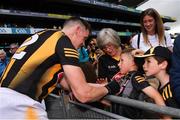 2 July 2022; TJ Reid of Kilkenny signs autographs after the GAA Hurling All-Ireland Senior Championship Semi-Final match between Kilkenny and Clare at Croke Park in Dublin. Photo by Ramsey Cardy/Sportsfile