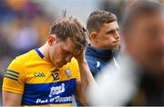2 July 2022; Shane O'Donnell of Clare after his side's defeat in the GAA Hurling All-Ireland Senior Championship Semi-Final match between Kilkenny and Clare at Croke Park in Dublin. Photo by Piaras Ó Mídheach/Sportsfile
