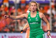 2 July 2022; Zara Malseed of Ireland during the FIH Women's Hockey World Cup Pool A match between Netherlands and Ireland at Wagener Stadium in Amstelveen, Netherlands. Photo by Jeroen Meuwsen/Sportsfile