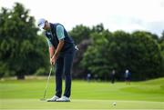 3 July 2022; Niall Kearney of Ireland putts on the ninth green during day four of the Horizon Irish Open Golf Championship at Mount Juliet Golf Club in Thomastown, Kilkenny. Photo by Eóin Noonan/Sportsfile