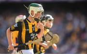 2 July 2022; Philip Larkin, Coolderry Central School, Brosna, Birr, Offaly, representing Kilkenny, during the INTO Cumann na mBunscol GAA Respect Exhibition Go Games at half-time of the GAA Hurling All-Ireland Senior Championship Semi-Final match between Kilkenny and Clare at Croke Park in Dublin. Photo by Stephen McCarthy/Sportsfile