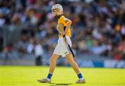 2 July 2022; Shane Dilleen, Barefield NS Barefield, Ennis, Clare, representing Clare, during the INTO Cumann na mBunscol GAA Respect Exhibition Go Games at half-time of the GAA Hurling All-Ireland Senior Championship Semi-Final match between Kilkenny and Clare at Croke Park in Dublin. Photo by Stephen McCarthy/Sportsfile