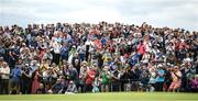 3 July 2022; Spectators on the ninth green during day four of the Horizon Irish Open Golf Championship at Mount Juliet Golf Club in Thomastown, Kilkenny. Photo by Eóin Noonan/Sportsfile