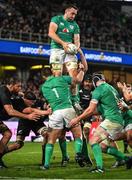 2 July 2022; Jack Conan of Ireland wins a lineout during the Steinlager Series match between the New Zealand and Ireland at Eden Park in Auckland, New Zealand. Photo by Brendan Moran/Sportsfile