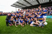 3 July 2022; Tipperary players celebrate after the Electric Ireland GAA Hurling All-Ireland Minor Championship Final match between Tipperary and Offaly at UPMC Nowlan Park, Kilkenny. Photo by Matt Browne/Sportsfile