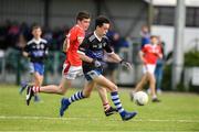 2 July 2022; Ronan Martin of St Patrick's Dromintee Co Armagh in action against Durlas Og Co Tipperary, during the Cup Final between St Patrick's Dromintee Co Armagh and Durlas Og Co Tipperary at the John West National Football Feile 2022 event at Kildare GAA Centre in Hawkfield, Kildare. Photo by Matt Browne/Sportsfile