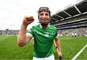 3 July 2022; Peter Casey of Limerick celebrates after the GAA Hurling All-Ireland Senior Championship Semi-Final match between Limerick and Galway at Croke Park in Dublin. Photo by David Fitzgerald/Sportsfile