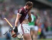 3 July 2022; Conor Whelan of Galway after his side's defeat in the GAA Hurling All-Ireland Senior Championship Semi-Final match between Limerick and Galway at Croke Park in Dublin. Photo by Piaras Ó Mídheach/Sportsfile