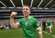 3 July 2022; Graeme Mulcahy of Limerick celebrates after the GAA Hurling All-Ireland Senior Championship Semi-Final match between Limerick and Galway at Croke Park in Dublin. Photo by David Fitzgerald/Sportsfile