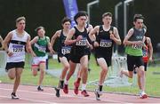 3 July 2022; A general view of the field during the Boy's U15's 800m during day one of the Irish Life Health National Juvenile Track and Field Championships at Tullamore in Offaly. Photo by George Tewkesbury/Sportsfile