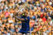 2 July 2022; Clare goalkeeper Éibhear Quilligan during the GAA Hurling All-Ireland Senior Championship Semi-Final match between Kilkenny and Clare at Croke Park in Dublin. Photo by Harry Murphy/Sportsfile