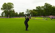4 July 2022; Tiger Woods of USA on the first during day one of the JP McManus Pro-Am at Adare Manor Golf Club in Adare, Limerick. Photo by Ramsey Cardy/Sportsfile