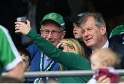 3 July 2022; Businessman JP McManus poses for a photograph during the GAA Hurling All-Ireland Senior Championship Semi-Final match between Limerick and Galway at Croke Park in Dublin. Photo by Stephen McCarthy/Sportsfile