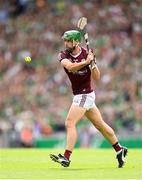 3 July 2022; David Burke of Galway during the GAA Hurling All-Ireland Senior Championship Semi-Final match between Limerick and Galway at Croke Park in Dublin. Photo by Stephen McCarthy/Sportsfile