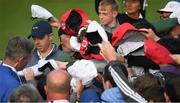 4 July 2022; Rory McIlroy of Northern Ireland signs autographs after day one of the JP McManus Pro-Am at Adare Manor Golf Club in Adare, Limerick. Photo by Eóin Noonan/Sportsfile