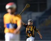 2 July 2022; Liam Mulhare, St Mary’s NS Castle St, Cloghan, Offaly, representing Kilkenny during the INTO Cumann na mBunscol GAA Respect Exhibition Go Games at half-time of the GAA Hurling All-Ireland Senior Championship Semi-Final match between Kilkenny and Clare at Croke Park in Dublin. Photo by Piaras Ó Mídheach/Sportsfile