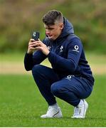 5 July 2022; Communications executive Ryan Bailey during Ireland rugby squad training at North Harbour Stadium in Auckland, New Zealand. Photo by Brendan Moran/Sportsfile