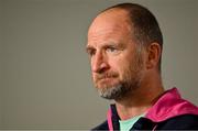 5 July 2022; Ireland assistant coach Mike Catt during an Ireland media conference at North Harbour Stadium in Auckland, New Zealand. Photo by Brendan Moran/Sportsfile