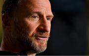 5 July 2022; Ireland assistant coach Mike Catt during an Ireland media conference at North Harbour Stadium in Auckland, New Zealand. Photo by Brendan Moran/Sportsfile