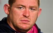 5 July 2022; Tadhg Furlong during an Ireland media conference at North Harbour Stadium in Auckland, New Zealand. Photo by Brendan Moran/Sportsfile