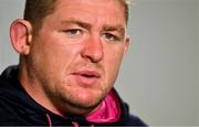 5 July 2022; Tadhg Furlong during an Ireland media conference at North Harbour Stadium in Auckland, New Zealand. Photo by Brendan Moran/Sportsfile