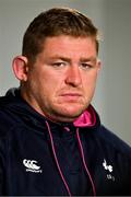 5 July 2022; Tadhg Furlong during an Ireland media conference at North Harbour Stadium in Auckland, New Zealand. Photo by Brendan Moran/Sportsfile