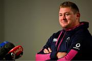 5 July 2022; Tadhg Furlong during an Ireland media conference at North Harbour Stadium in Auckland, New Zealand. Photo by Brendan Moran/Sportsfile