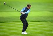 5 July 2022; Former jockey AP McCoy drives from the 14th tee box during day two of the JP McManus Pro-Am at Adare Manor Golf Club in Adare, Limerick. Photo by Ramsey Cardy/Sportsfile