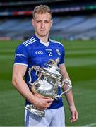 5 July 2022; Cavan footballer Padraig Faulkner is pictured at a GAA promotional event for the final of the inaugural Tailteann Cup between Cavan and Westmeath at Croke Park. Photo by Piaras Ó Mídheach/Sportsfile