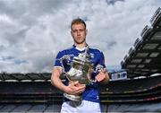 5 July 2022; Cavan footballer Padraig Faulkneris pictured at a GAA promotional event for the final of the inaugural Tailteann Cup between Cavan and Westmeath at Croke Park. Photo by Piaras Ó Mídheach/Sportsfile