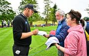 5 July 2022; Seamus Power of Ireland signs autographs during day two of the JP McManus Pro-Am at Adare Manor Golf Club in Adare, Limerick. Photo by Eóin Noonan/Sportsfile